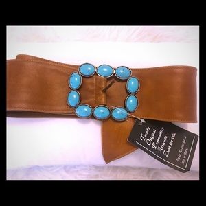 Women leather belt